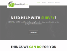 Tablet Screenshot of lordsfield.com